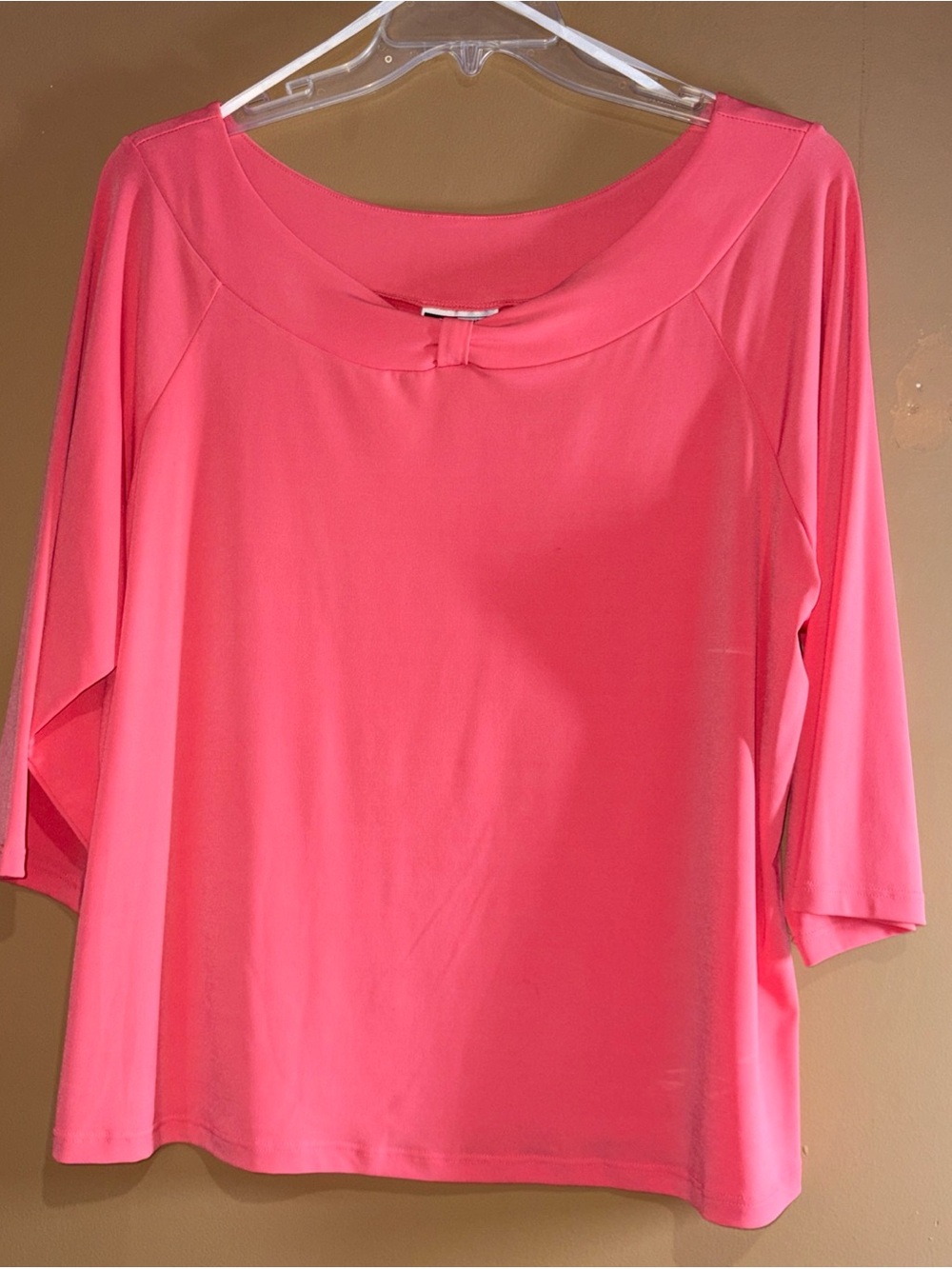 HC829 IN. San Francisco pink Top 3/4 Sleeve Size 1X
